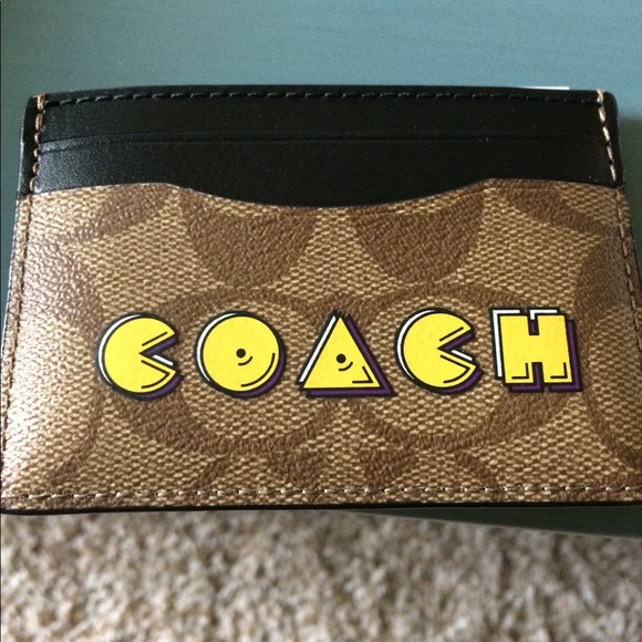 Coach Other - New Coach Pac-Man credit card holder